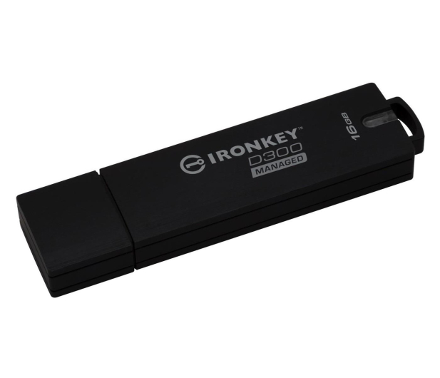 Kingston 16GB IronKey D300M zapis 22MB/s (managed) - 343018 - zdjęcie